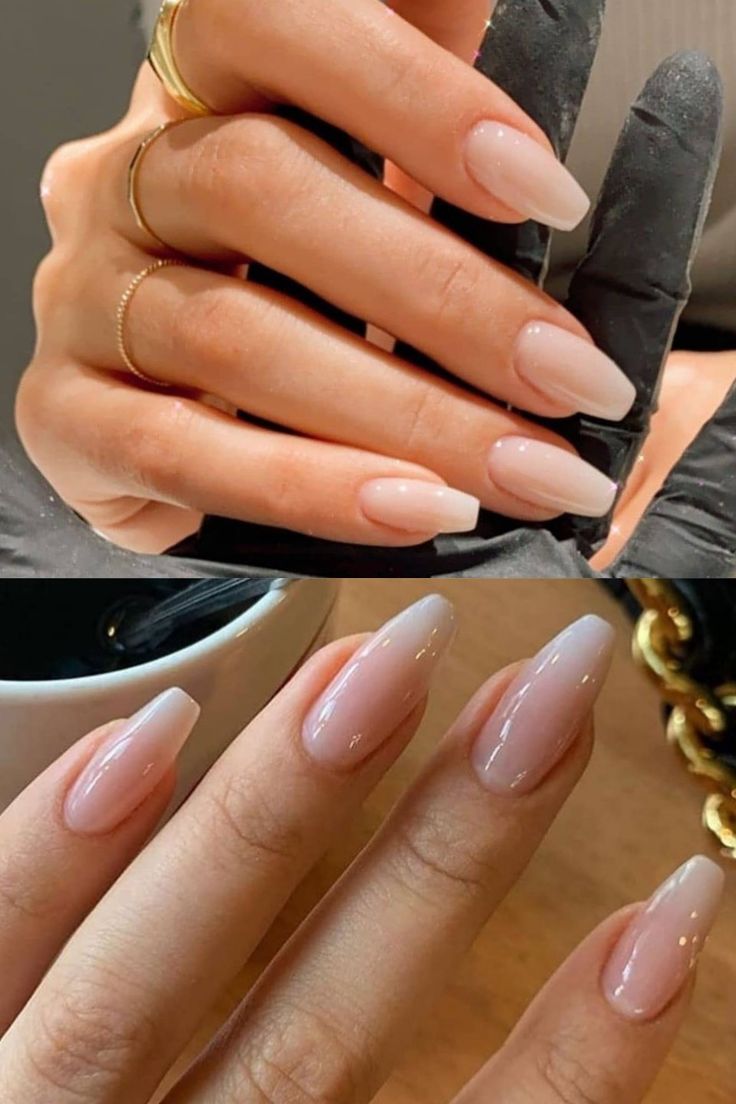 Natural Looking Nail Extensions, Natural Gel Extensions, Nude Nails Coffin, Nails Tapered Square, Natural Wedding Nails, Natural Acrylic, Cozy Colors, Engagement Nails, Natural Gel Nails