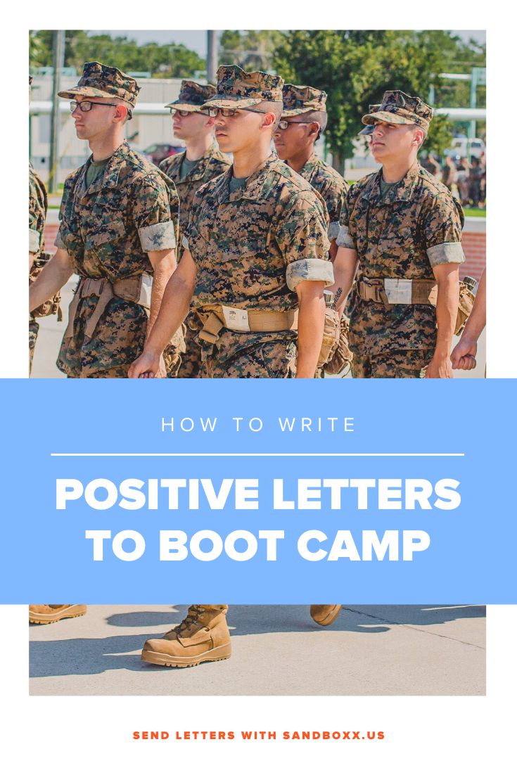 Keeping your recruit motivated during training isn't always easy. Here's how to help keep your letters to boot camp positive even when times get tough. Boot Camp Motivation Quotes, Boot Camp Encouragement Quotes, Army Letters Ideas Boot Camp, Letters To My Son In Boot Camp, Encouraging Words For Son In Boot Camp, Words Of Encouragement For Son In Basic Training, Letters To Bootcamp Ideas, Army Mom Quotes Sons Boot Camp, Camp Letter Ideas