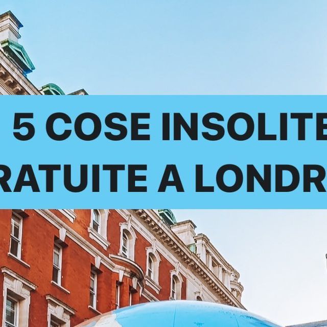 the words 5 coes insolite surratite a london on top of a building