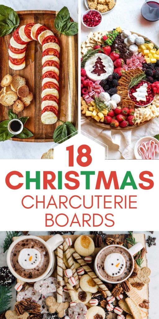 christmas charcuterie board with cookies, crackers and other holiday treats on it