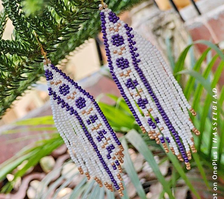 Tribal Earrings Native Large Boho American Seed Beads Handmade Earring Artisan Jewelry Earrings, Handmade Earring, Handcrafted Artisan Jewelry, Beads Handmade, Seed Bead Earrings, Brick Stitch, Beaded Jewelry Diy, Bead Earrings, Bead Designs