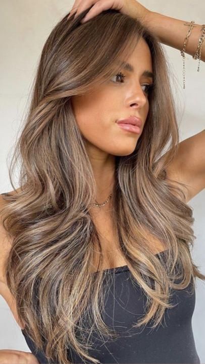 Light Brown Hair Styles, Brown Hair Styles, Brown Hair Inspiration, Rambut Brunette, Honey Brown Hair, Brown Hair Looks, Brown Hair Inspo, Brunette Hair With Highlights, Brunette Balayage