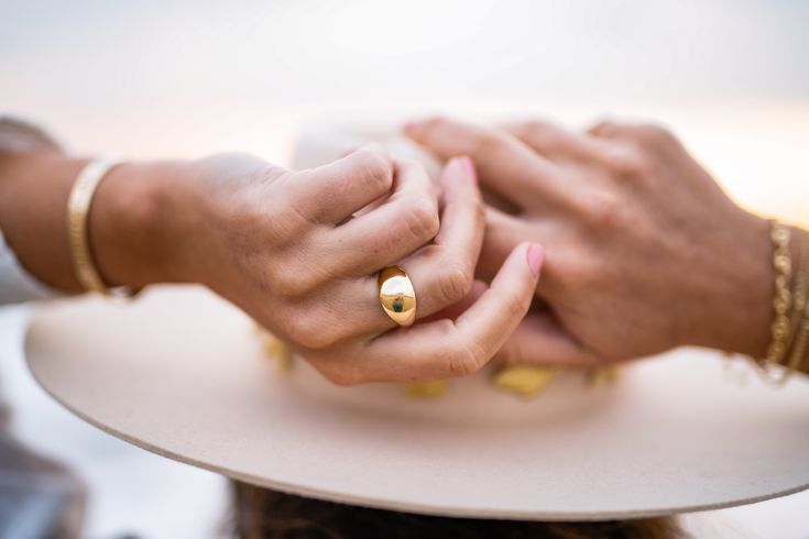 The new everyday cocktail ring! Make a smooth statement in this graduated dome ring. Gold Dome Ring, Brother Tattoos, Dome Ring, Gold Cuffs, Domed Ring, Fine Jewelry Designers, Gold Collection, Cocktail Ring, Cocktail Rings