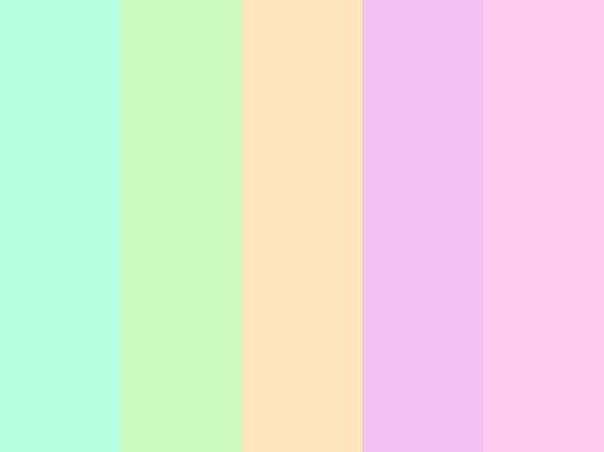 a pastel rainbow background with vertical stripes