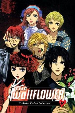 an anime movie poster with the title toshi flower and other characters in front of them