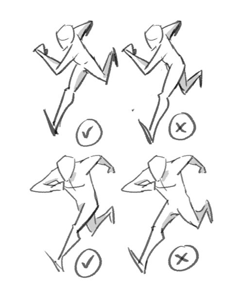 the steps to draw a woman's body in four different poses, including one standing and