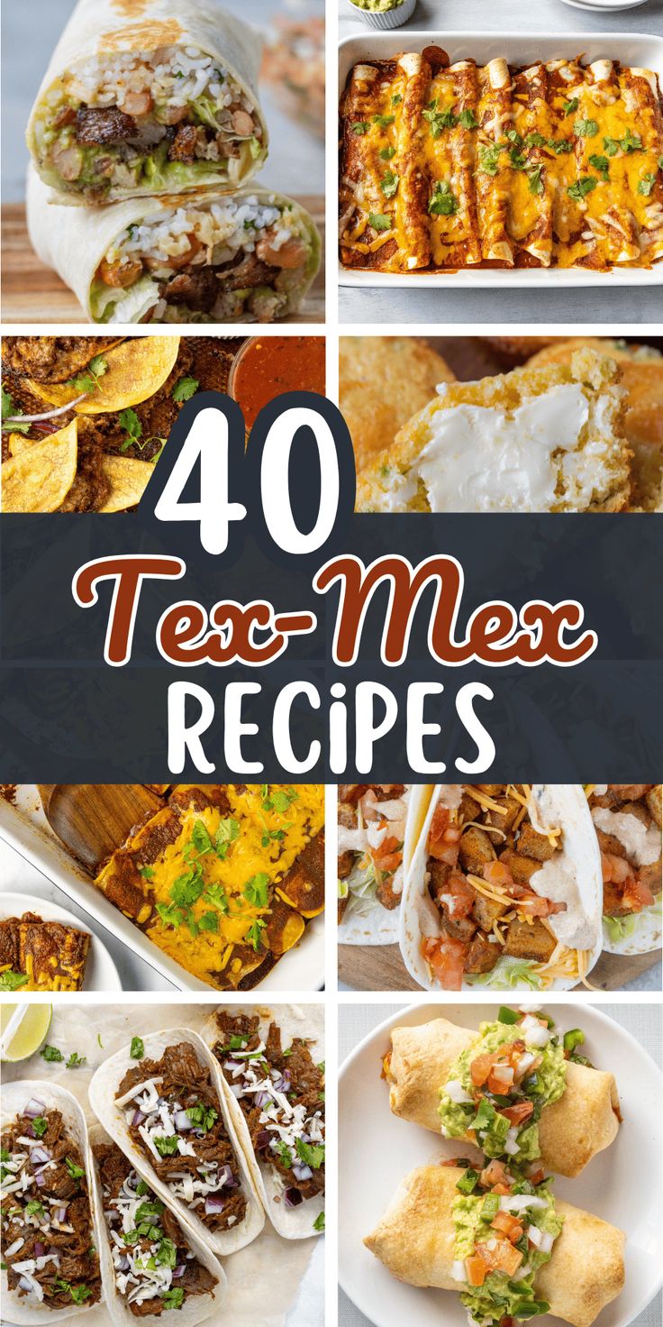 40 taco - mee recipes that are delicious and easy to make with the help of