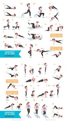 a woman doing yoga poses and exercises for the entire body - people characters character sheet