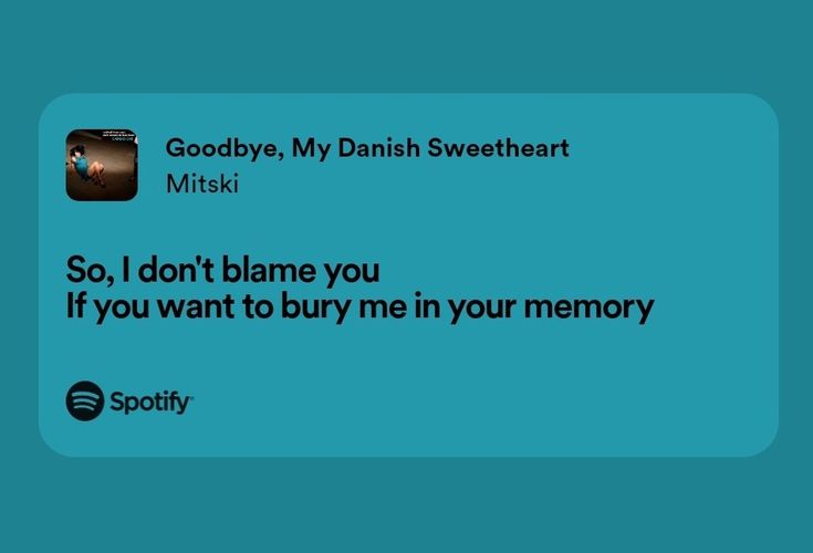 two texts that say goodbye, my danish sweetheart and i don't blame you if you want to buy me in your memory