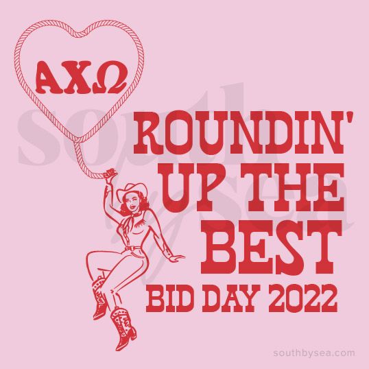 a woman holding up a heart with the words axo round'up the best bid day