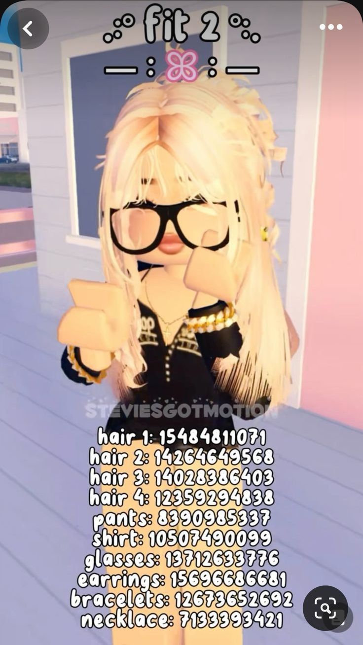 the girl is wearing glasses and pointing to her left side, with numbers in front of her