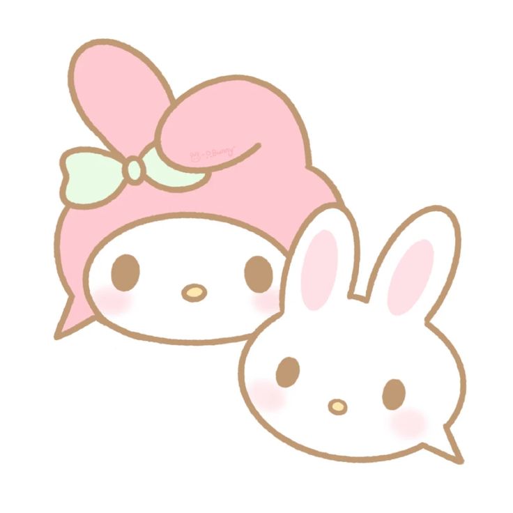 an animal mask with a pink bow on it's head next to a bunny face