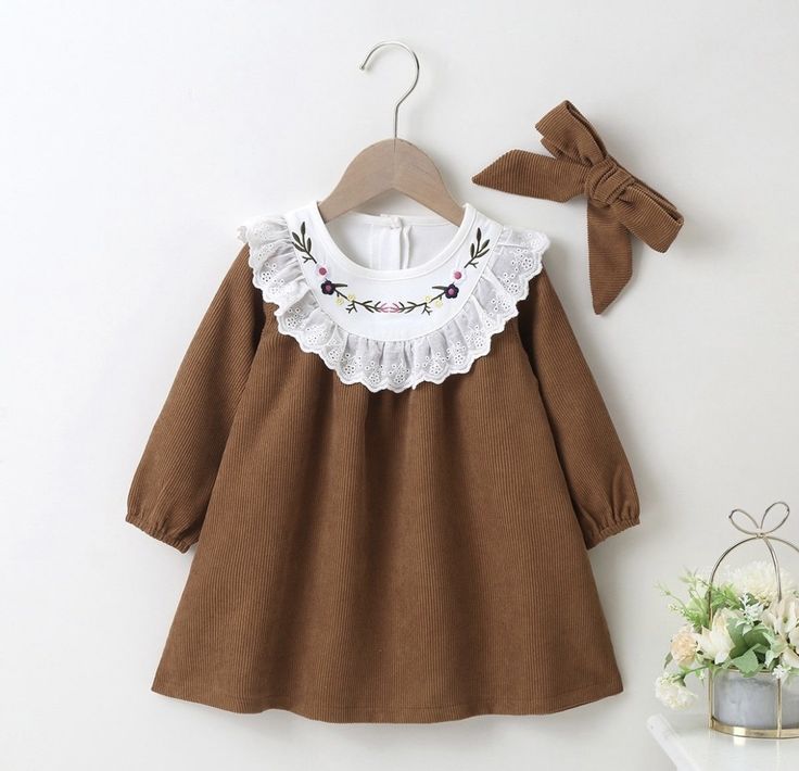 Newborn Girl Dresses, Cheap Baby Clothes, Baby Dress Design, Clothes Cute, Frocks For Girls, Baby Dresses