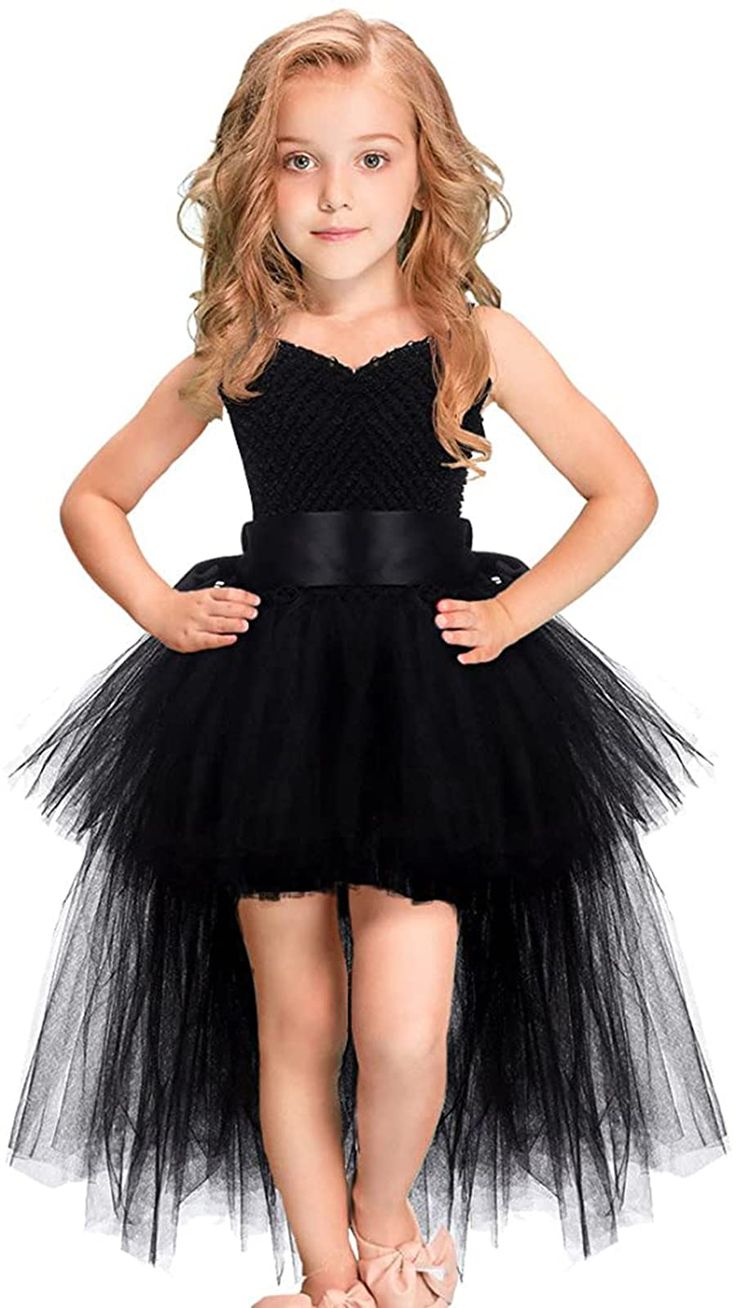 PRICES MAY VARY. ❤Girls party dress material: This tutu dress is consists of stretchable 100% polyester crochet(with lining) and handmade soft tulle(without lining), V-neck design and adjustable shoulder straps add a comfortable touch to your little girls. ❤Girls birthday dress size: A little bit Small, please read the size image carefully before you purchase, height and weight is the better reference than age in choosing the correct size. ❤Tutu dress for girls' style: Girls special occasion dre Girls Ball Gown Dresses, Unicorn Dress Girls, Gaun Tulle, Girls Ball Gown, Girls Tulle Dress, Tulle Party Dress, Girls Tutu Dresses, Kids Party Dresses, Angel Dress