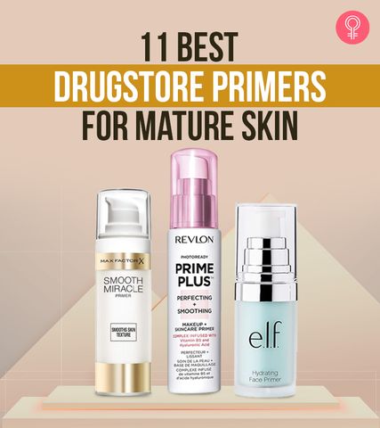 11 Best Drugstore Primers For Mature Skin In 2022 Best Primer For Pores, Best Hydrating Primer, Pore Minimizer Primer, Best Drugstore Primer, Drugstore Primer, Best Cc Cream, Best Face Primer, Primer For Dry Skin, Best Makeup Primer