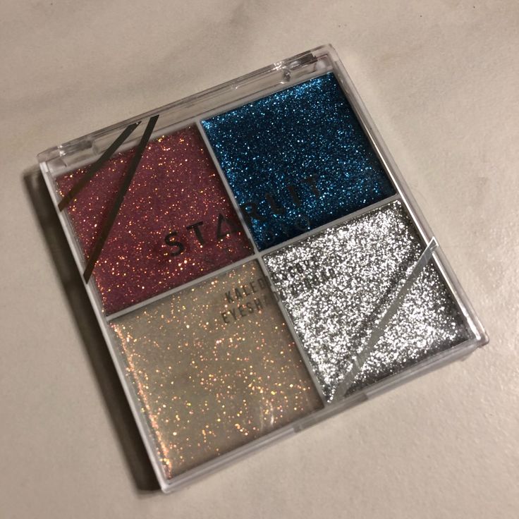 Unused, New Starlit Studio Eyeshadow Quad!!! Super Sparkly And Fun!!! The Palette Is Called “Visionary.” Glitter Eye Palette, Colourpop Palette, Tarte Eyeshadow Palette, Sonic Bloom, Sparkly Makeup, Peach Eyeshadow, Magnetic Palette, Studio Makeup, Eyeshadow Quad