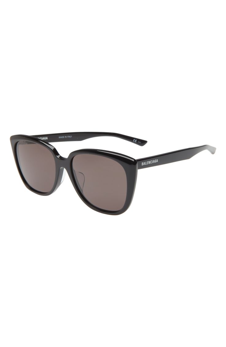 Italian-crafted acetate sunglasses offer a chic and elegant look with their rounded square lenses and understated logo temples. 57mm lens width; 17mm bridge width; 145mm temple length 100% UV protection Acetate Made in Italy Classic Square Frame Sunglasses For Summer, Classic Cat Eye Sunglasses With Square Frame For Summer, Sleek Wayfarer Sunglasses With Tinted Lenses, Classic Black Cat Eye Sunglasses With Mirrored Lenses, Sleek Square Frame Cat Eye Sunglasses With Uv Protection, Classic Black Cat Eye Sunglasses With Square Frame, Classic Polarized Cat Eye Sunglasses For Summer, Classic Cat Eye Sunglasses With Gradient Lenses For Summer, Classic Polarized Cat Eye Sunglasses