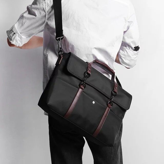 Mens Work Bags, Stylish Laptop Bag, Canvas Laptop Bag, Business Bags Men, Laptop Bag Men, Business Briefcase, Laptop Briefcase, Professional Bag, Office Bag