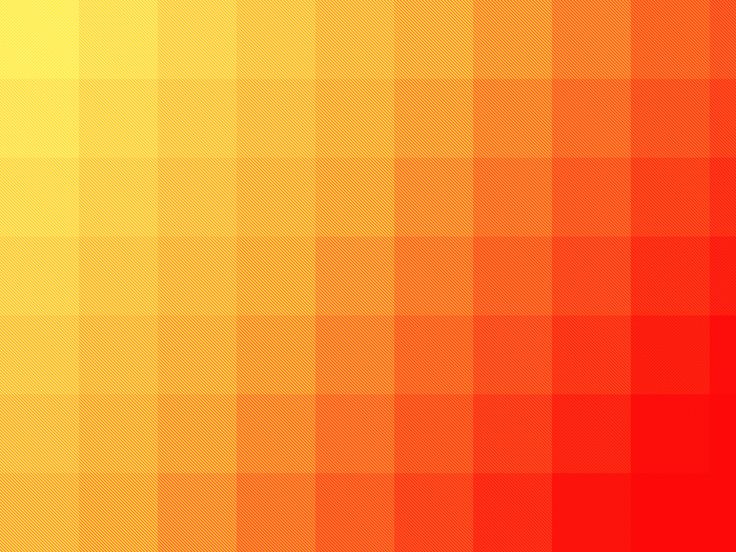 an orange and yellow background with squares