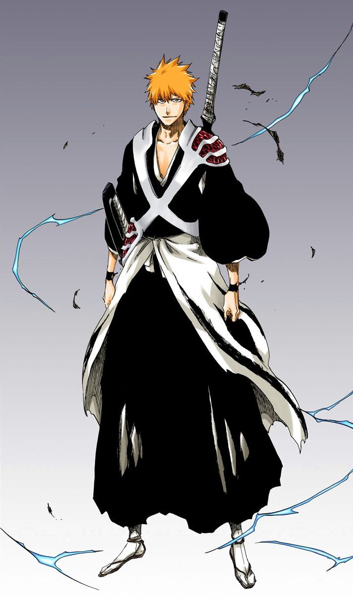 Bleach Ichigo Bankai, Ichigo Bankai, Ichigo Kurosaki Wallpaper, Ichigo Manga, Kuchiki Byakuya, Poses Manga, Renji Abarai, Bleach Drawing, Rukia Bleach