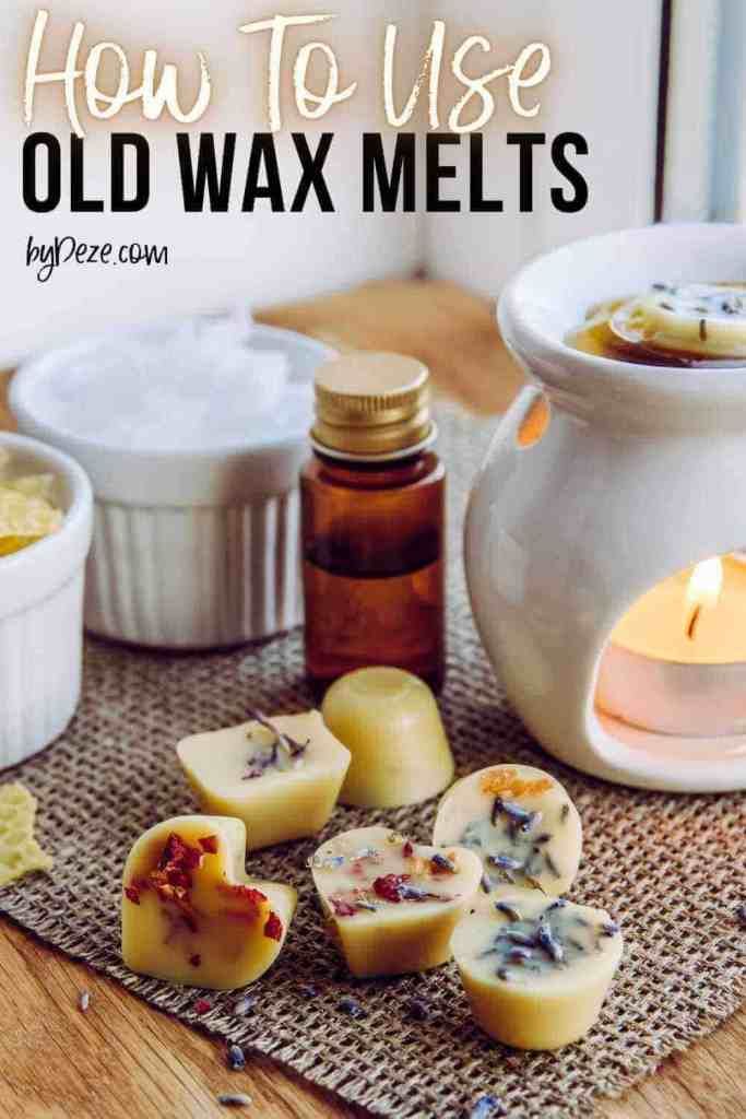 how to use old wax melts