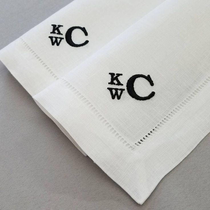 These exquisitely made cotton handkerchiefs are the perfect gift for second anniversary gift for you husband because it is made of 100% cotton. You will receive a SET OF TWO! To view more cotton anniversary gift ideas click here: https://etsy.me/2lr6YT7 Want to check out my entire shop, click here: https://etsy.me/2keGXq5 Monogrammed with his initials makes a beautiful personalized gift that shows you care about him. The perfect gift for your husband. Monogrammed men's cotton handkerchiefs. Pers Monogram Handkerchief, Embroidered Hankerchief, Linen Handkerchiefs, Linen Gifts, Cotton Anniversary Gifts For Him, 4 Year Wedding Anniversary, 4th Year Anniversary Gifts, 4th Wedding Anniversary Gift, Monogrammed Handkerchiefs