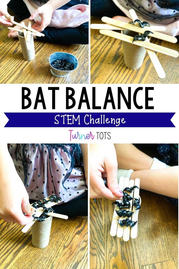 Bat Activity For Preschool, Bat Stem Activities Kindergarten, Nocturnal Animal Science Experiment, Bat Steam Activities, Bat Centers Preschool, Bat Science Preschool, Bat Fine Motor Activities, Bats Toddler Activities, Bat Prek Activities