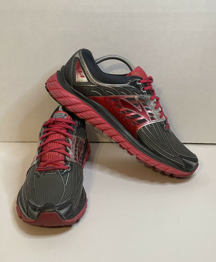 Brooks Glycerin 14 Women's Grey/Pink Size 11 Athletic Running Shoes 1202171B093. Pre-Owned. Great Condition. Some Wear On Bottoms Of Shoes. See Pictures. Shipped USPS Priority Mail Pink Running Shoes With Ortholite Insole And Round Toe, Pink Sneakers With Gel Cushioning And Round Toe, Pink Gel Cushioned Round Toe Sneakers, Pink Gel-cushioned Round Toe Sneakers, Red Low-top Running Shoes With Gel Cushioning, Brook Running Shoes Women, Brooks Running Shoes Women Revel 5, Brooks Glycerin Womens Shoes, Brooks Glycerin Stealthfit 20