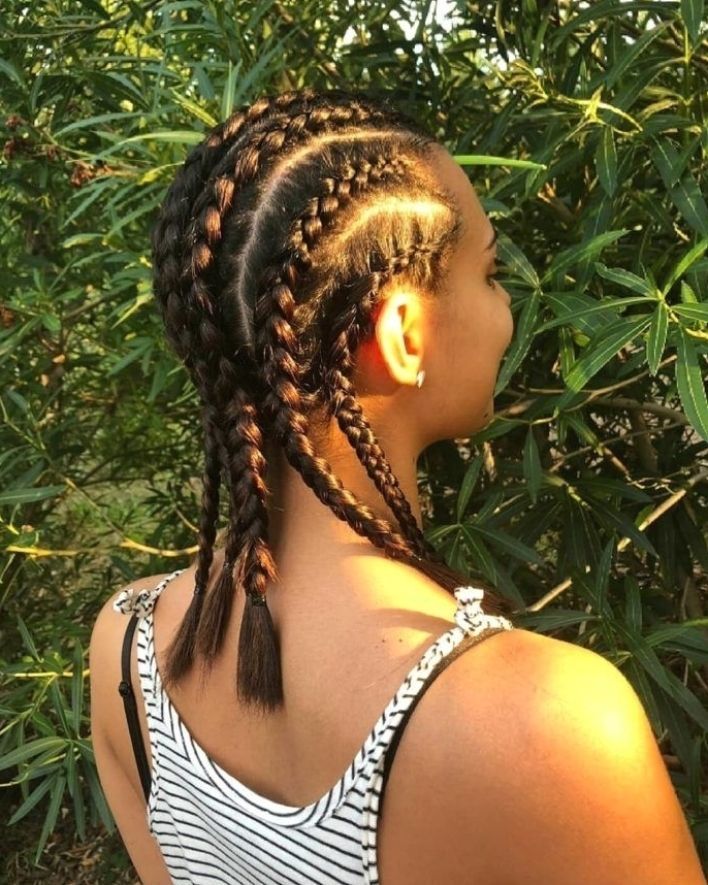 Boxer Braids, Braid Tutorial, Braided Hairstyles Tutorials, Trending Hairstyles, Braid Styles, Box Braids, Hair Looks, Hair Tutorial, Cute Hairstyles