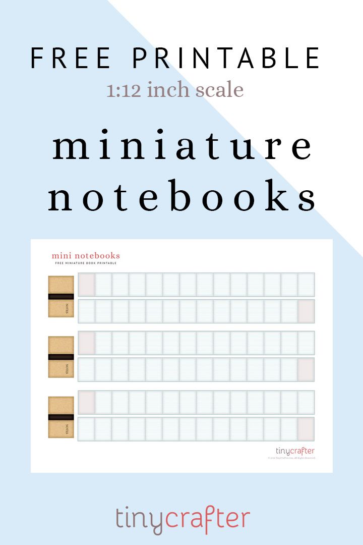 Cute Mini Notebooks! Dollhouse Boxes Printable, Free Printable Miniatures Dollhouse 1.12, Mini Books Diy Free Printable, Dollhouse Printables 1:12, Free Dollhouse Printables 1:12, Free Miniature Printables 1:12, Mini Book Template, Mini Books Diy, Printable Dollhouse