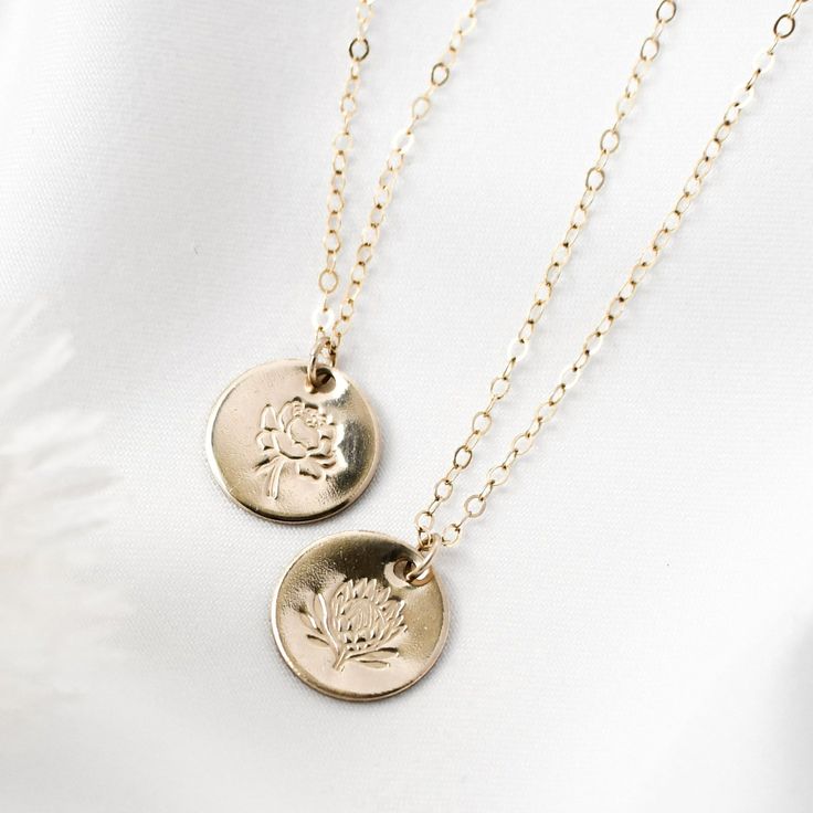 · 1/2" (12.7mm) disc· 14k yellow gold fill, 14k rose gold fill, and sterling silver options· Sturdy, timeless, and built to be worn everydayOur classic 1/2” necklaces are easy to layer, elegant, and ready to be personalized with your most special sentiments, moments, and memories! Created to last a lifetime, these necklaces will remain evergreen even as the years and trends come and go.Personalizing your piece with a message? Reference our fonts and symbols chart for font options and character m Tarnish Resistant 14k Gold Filled Necklace With Round Pendant, Everyday Birth Flower Charm Necklaces, Everyday Birth Flower Charm Necklace, Rose Gold Charm Necklace With Round Pendant, Silver Necklace With 14k Gold-filled Round Pendant, Silver 14k Gold Filled Round Pendant Necklace, Silver Round Pendant Necklace In 14k Gold Filled, Silver 14k Gold-filled Round Pendant Necklace, Minimalist 14k Gold Filled Birth Flower Jewelry