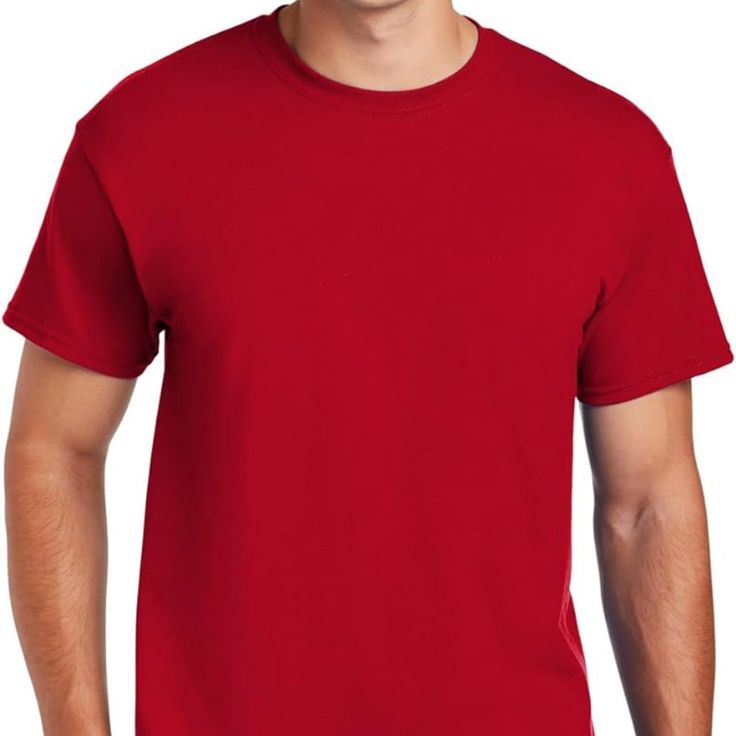 Never Used Very Comfortable If You Have Any Questions, Please Let Me Know! Happy Poshing! 50% Cotton, 50% Polyester Classic Red Cotton T-shirt, Red Classic Cotton T-shirt, Red Cotton Short Sleeve T-shirt, Red Crew Neck Plain Shirt, Red Plain Crew Neck Shirt, Large Man, Let Me Know, Classic T Shirts, Colorful Shirts