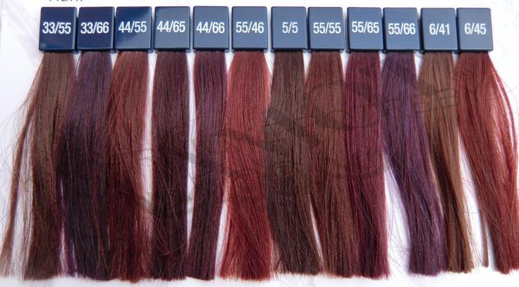 WELLA KOLESTON PERFECT Vibrant Reds | glamot.com Wella Colour Chart, Wella Hair Color Chart, Red Hair Color Chart, Violet Hair Color, Red Violet Hair Color, Hair Color Swatches, Red Violet Hair, Violet Hair Colors, Vibrant Red Hair