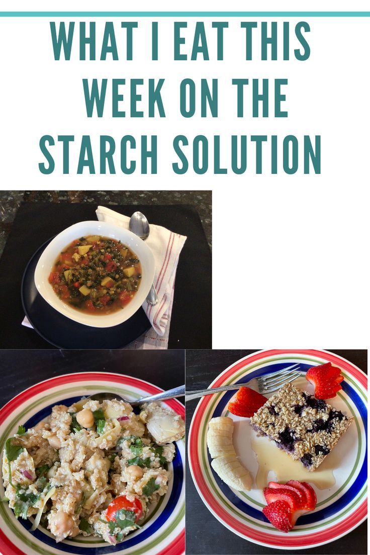 what i eat this week on the starch solution is delicious and easy to make