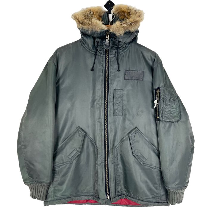 Japanese Brand PPFM Peyton Place for Men Winter Flying Aviators Furs Hoodie Military Jacket With Survival Whistle Green Size Medium * Made in : Japan * Size on Tag : M * Manual Measurement (inch) : Chest 25, Length 27, Shoulder 20, Sleeve 23, Hem 23. * Recommended for Size : Medium (M) * Material : Polyester, Acrylic, Nylon. * Colour : Olive Green  * Condition : Good Used * See photos for details. 70 Urban Style Parka With Padded Collar For Winter, Urban Hooded Jacket With Padded Collar For Winter, Hooded Jacket With Padded Collar For Streetwear, Streetwear Hooded Jacket With Padded Collar, Green Hooded Outerwear With Padded Collar, Winter Sport Coat With Padded Collar, Urban Hooded Parka With Padded Collar, Urban Style Hooded Parka With Padded Collar, Vintage Outerwear With Detachable Hood For Streetwear