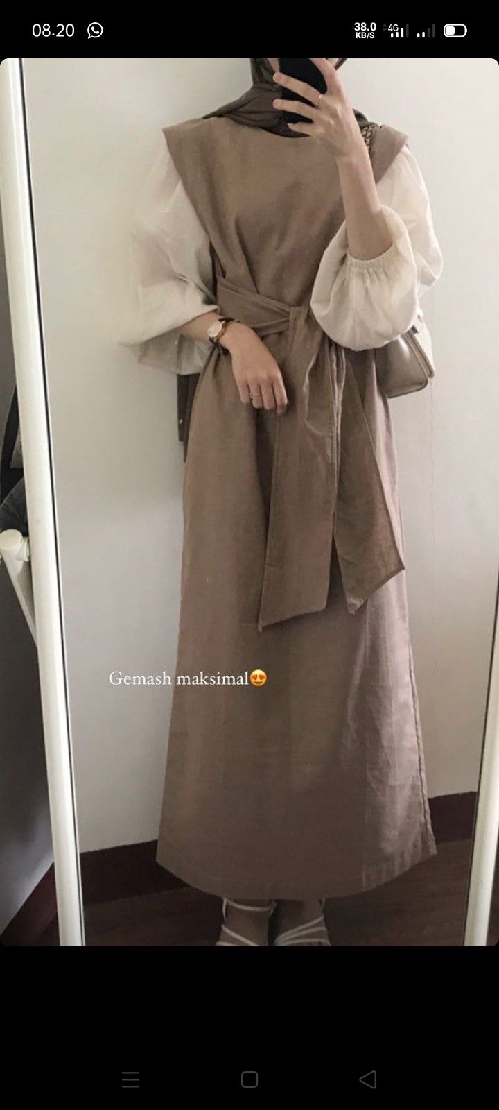 Dress Korean Style Hijab Lebaran, Gamis Lebaran Simple, Outfit Bukber Ramadhan Hijab, Outfit Kondangan Simple Hijab, Outfit Lebaran Casual, Outfit Kondangan Casual, Style Kondangan Hijab, Outfit Kondangan Simple, Style Kondangan