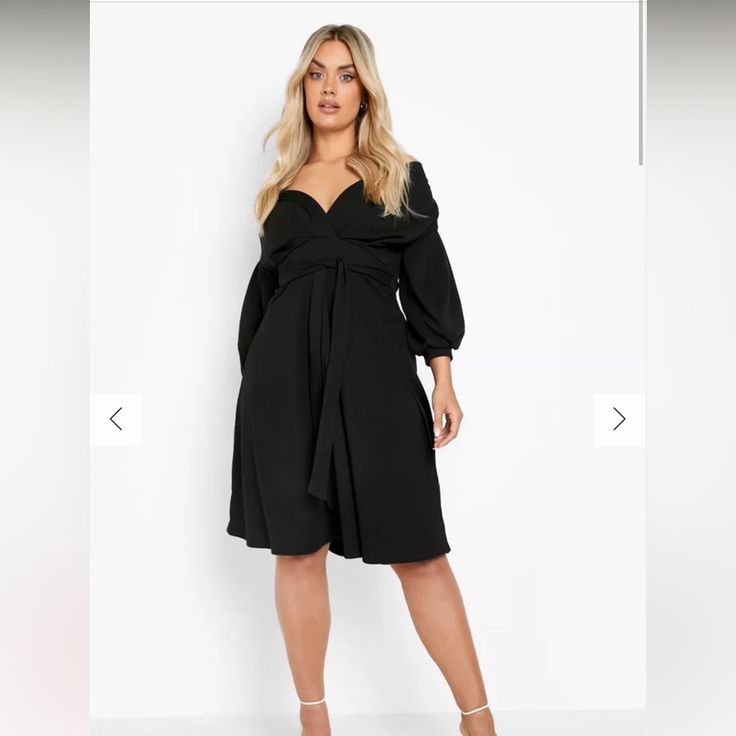 Looking To Refresh Your Summer 'Fits? This Plus Size Smock Dress Is The Perfect Piece. Flowy, Feminine And Flattering, This Loose Fitting Dress Can Be Work Wear, Casual Attire Or Late Night Glam. Add An Oversized Blazer And Some Mules For A Day In The Office Or A Jean Jacket And Sneakers When Hanging With Friends. The Ruched And Frilly Detailing Of This Plus Smock Dress Makes It Perfect For A Date Night With Bae, Add Killer Keeps And A Demanding Lipstick. Keep It Oversized And Let The Good Times Plus Size Smock Dress, Work Wear Casual, Shoulder Wrap, Boohoo Dresses, Fitting Dress, Wrap Midi Dress, Loose Fitting Dresses, Summer Fits, Oversized Blazer