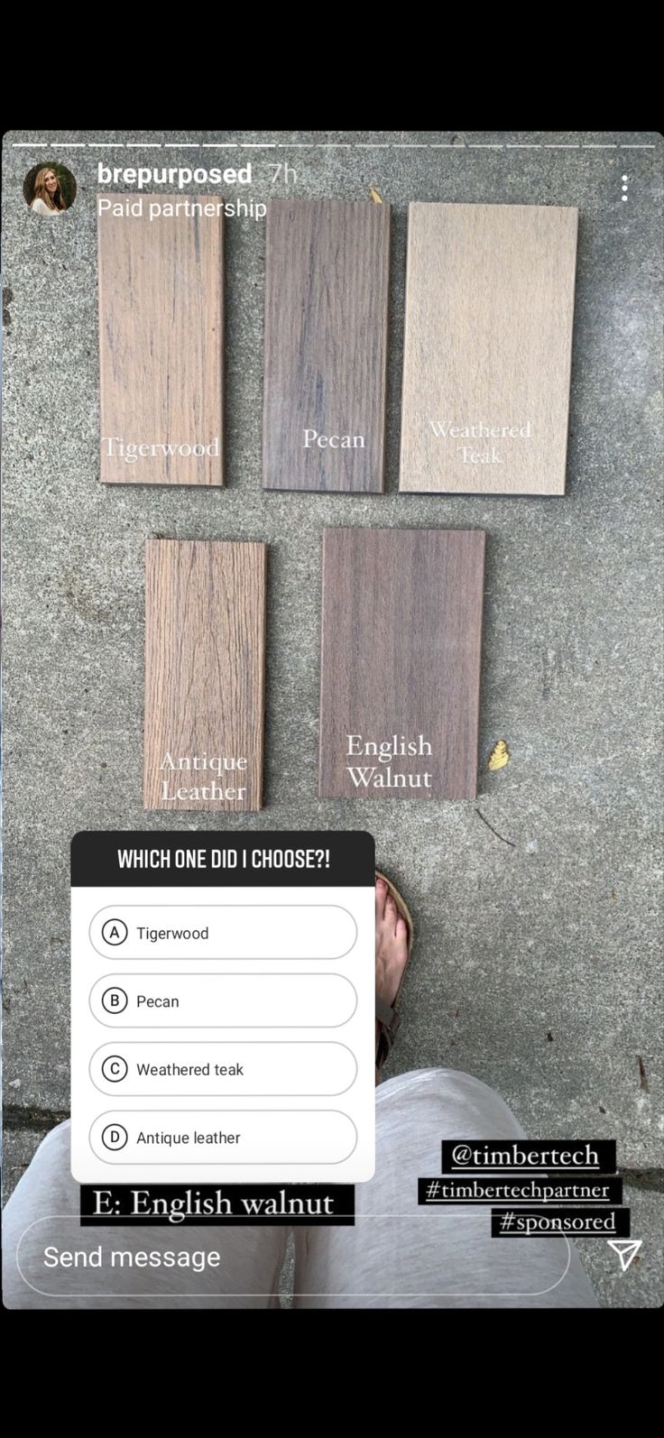 some different types of wood that are on the ground