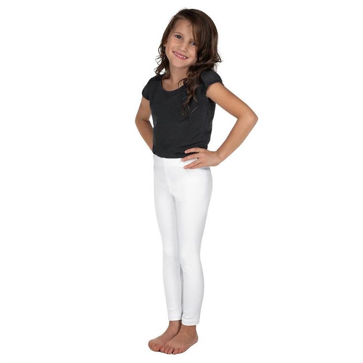 Whiter than Snow, Solid White Leggings The Gearbunch Solid White Kid's Leggings are made from incredibly soft stretchy fabric and the elastic waistband make them perfect for active kids Be Happy, Be Bright, Be You with Gearbunch Stretch Footless Leggings For Playwear, White Stretch Activewear For Play, White Stretch Bottoms For Playwear, White Casual Elastic Leggings, Casual White Elastic Leggings, Athleisure Stretch Bottoms For Playwear, Stretchable Long Pants For Playwear, Stretch Long Pants For Playwear, High Stretch Footless White Bottoms