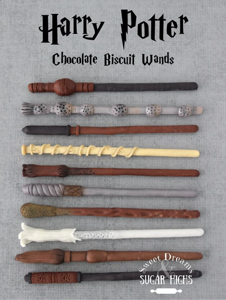 harry potter chocolate biscuit wands