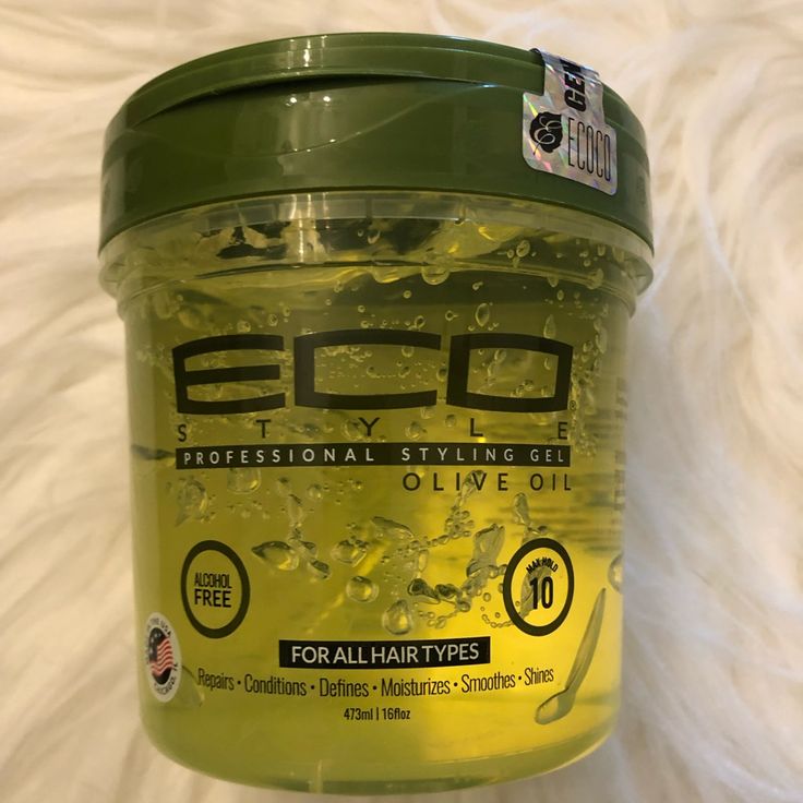 Brand New And Sealed! Eco Olive Oil Professional Styling Gel For All Hair Types. Large 16 Ounce Size. Hair Gel Aesthetic, Eco Jell Hair Styles, Best Hair Gel For Natural Hair, Pattern Curly Hair Products, Haircare Products For Curly Hair, Stuff For Curly Hair Products, Haircare For Curly Hair, Ouai Curly Hair, Curly Hair Growth Products