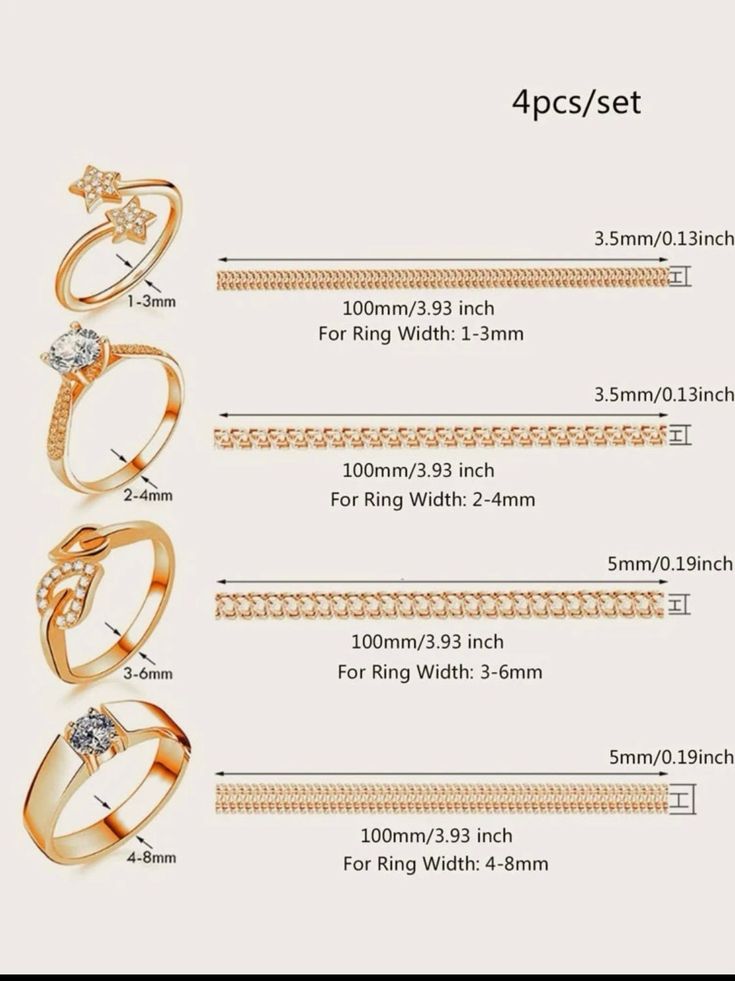 Suitable for adjustment of ring size Ring Size Adjuster, Engagement Ring Prices, Wedding Rings Engagement, Wedding Engagement, Springs, United Kingdom, Jewelry Rings, Ring Size, Wedding Rings