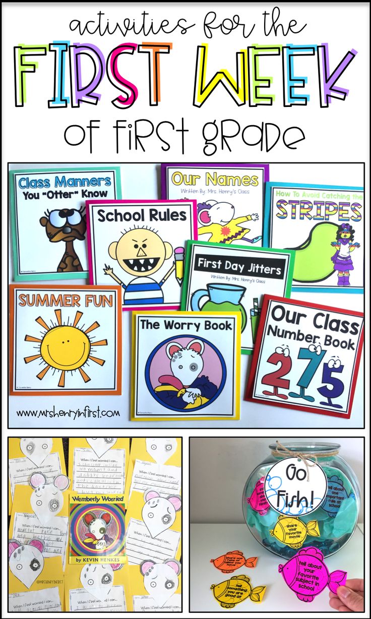 the first grade and second grade books for students to use on their own school days