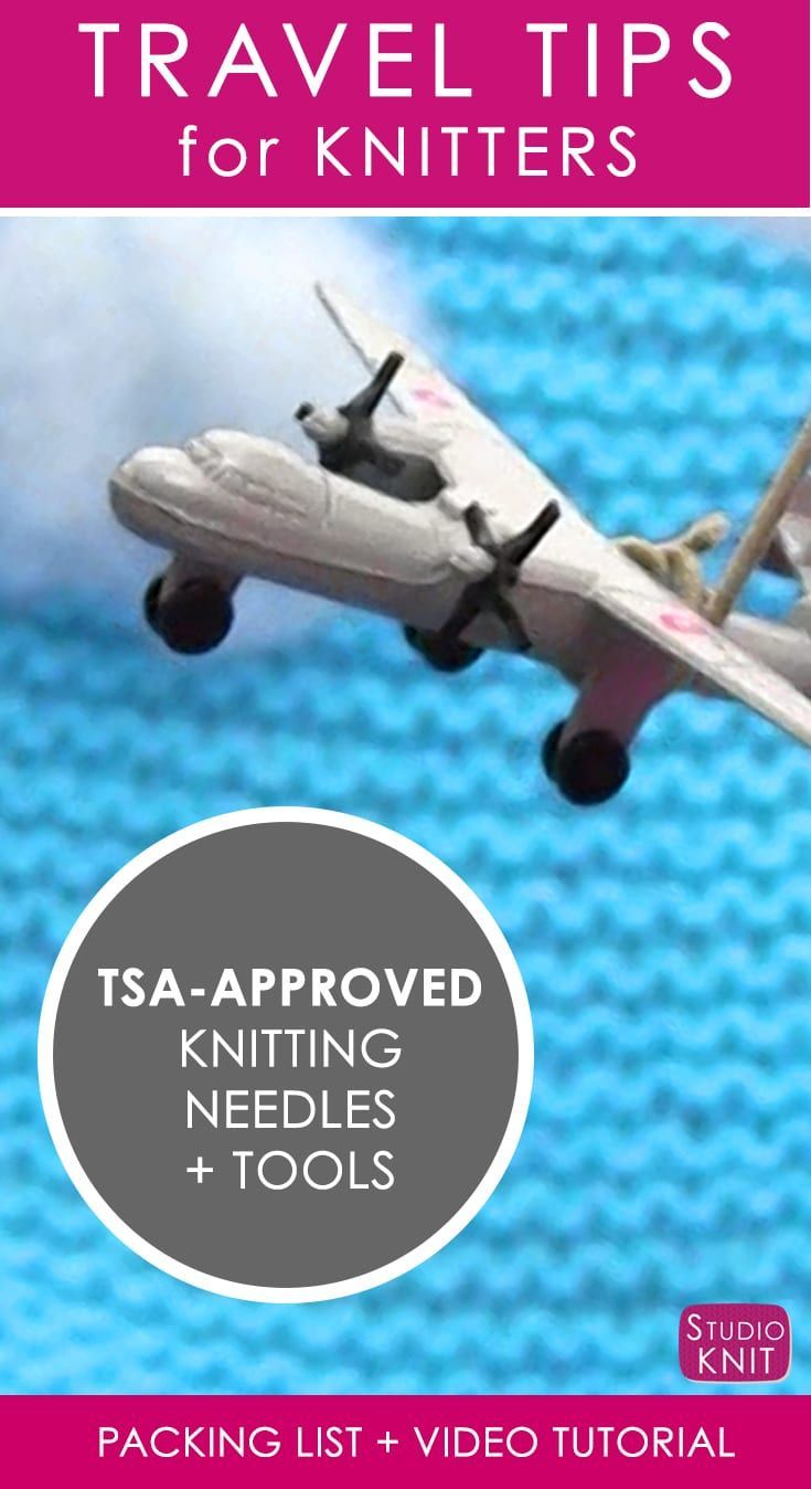 an airplane flying through the air with text overlaying it that reads travel tips for knitters