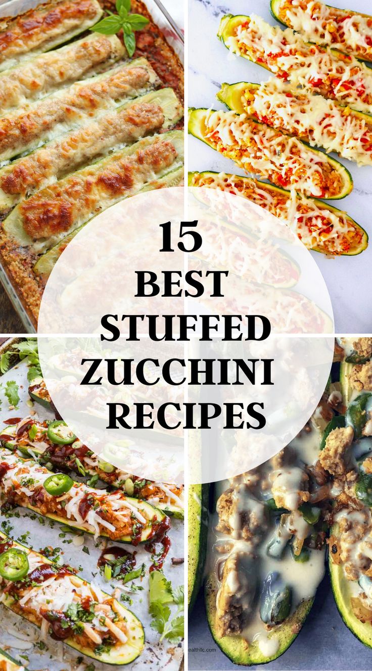 the best stuffed zucchini recipes