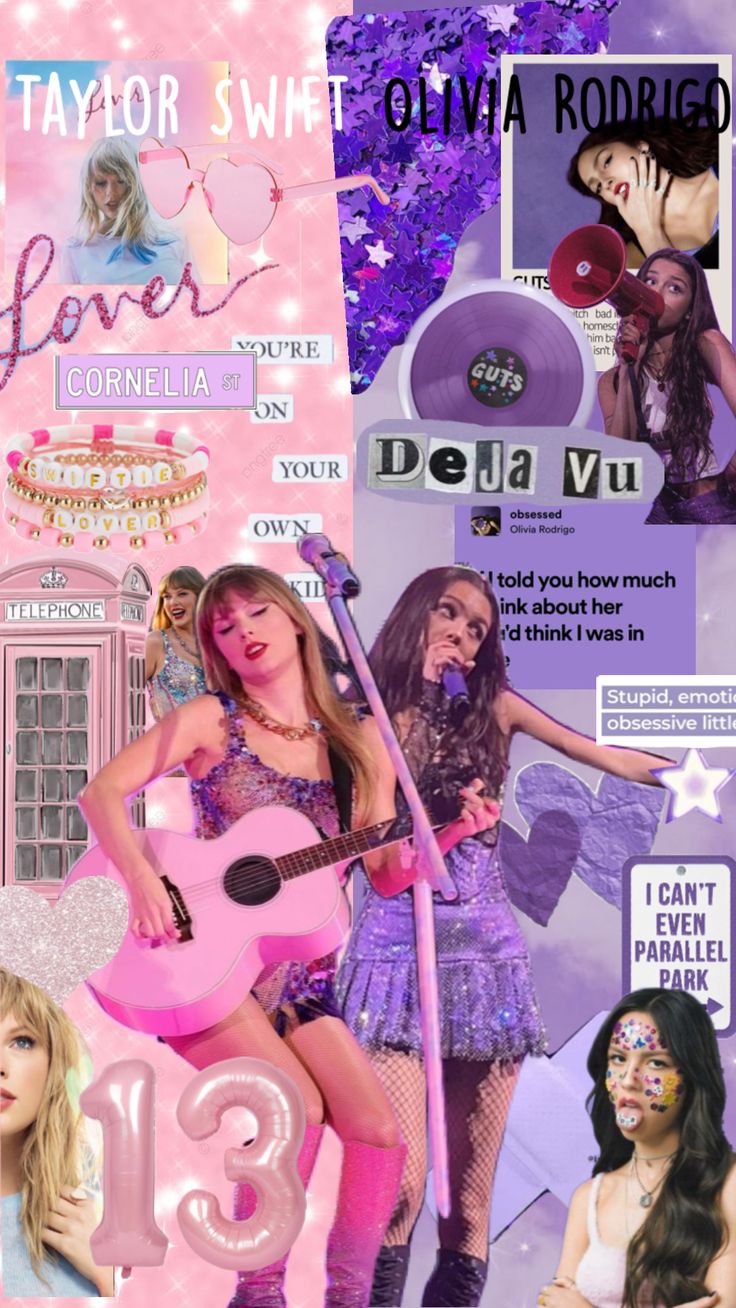 collage of taylor swift, aria roberts and delta vui