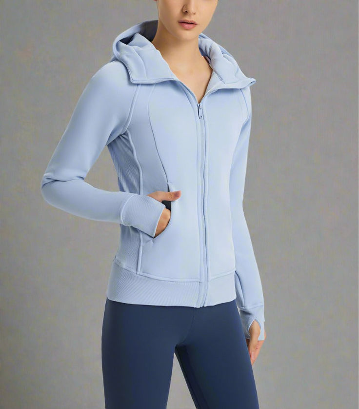 Experience unmatched comfort and style with our FlexFit Performance Women's Hoodie. This lightweight activewear jacket is engineered for active lifestyles, offering exceptional flexibility, breathability, and a sleek fit. Designed to enhance your performance during workouts and casual activities, this women's hoodie is the ultimate choice for blending comfort with style. Stylish Activewear, Women's Hoodie, Athletic Wear, Gym Outfit, Blending, Chic Outfits, Hoodies Womens, Casual Wear, Active Wear