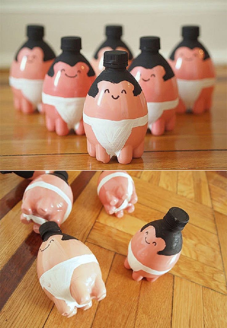 there are many toy pigs in underwears on the floor