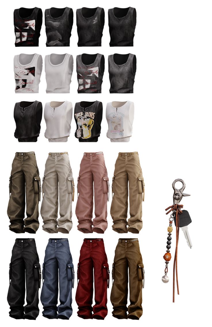 there are many different types of cargo pants