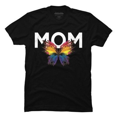 Channel your inner artist with the Womens Mom - Butterfly Mom - Funny Best Gift Idea Mothers Day premium ring spun cotton graphic Men's T Shirt created by MeowShop for Design By Humans. It's time to add a pop of color, a splash of humor, and a whole lot of creativity to your day with apparel designed by one of our global artists. We're here to help you find that perfect you style! Black Graphic Print T-shirt For Mother's Day, Mother's Day Black Tops With Graphic Print, Multicolor T-shirt For Mother's Day Gift, Mother's Day Black T-shirt With Screen Print, Mother's Day Multicolor Text Print T-shirt, Black Screen Print T-shirt For Mother's Day, Father's Day Multicolor Letter Print T-shirt, Father's Day Multicolor T-shirt With Letter Print, Multicolor Letter Print T-shirt For Father's Day